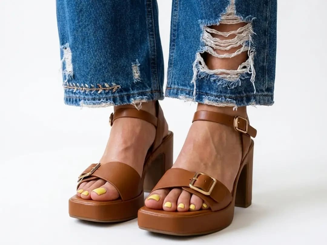 صندل پاشنه دار زنانه زارا | Zara