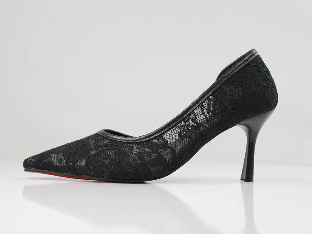 کفش پاشنه دار گیپوری زارا | zara — تصویر ۵