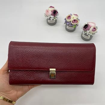کیف پول چرم MODERN LEATHER مدل آتین — تصویر ۶