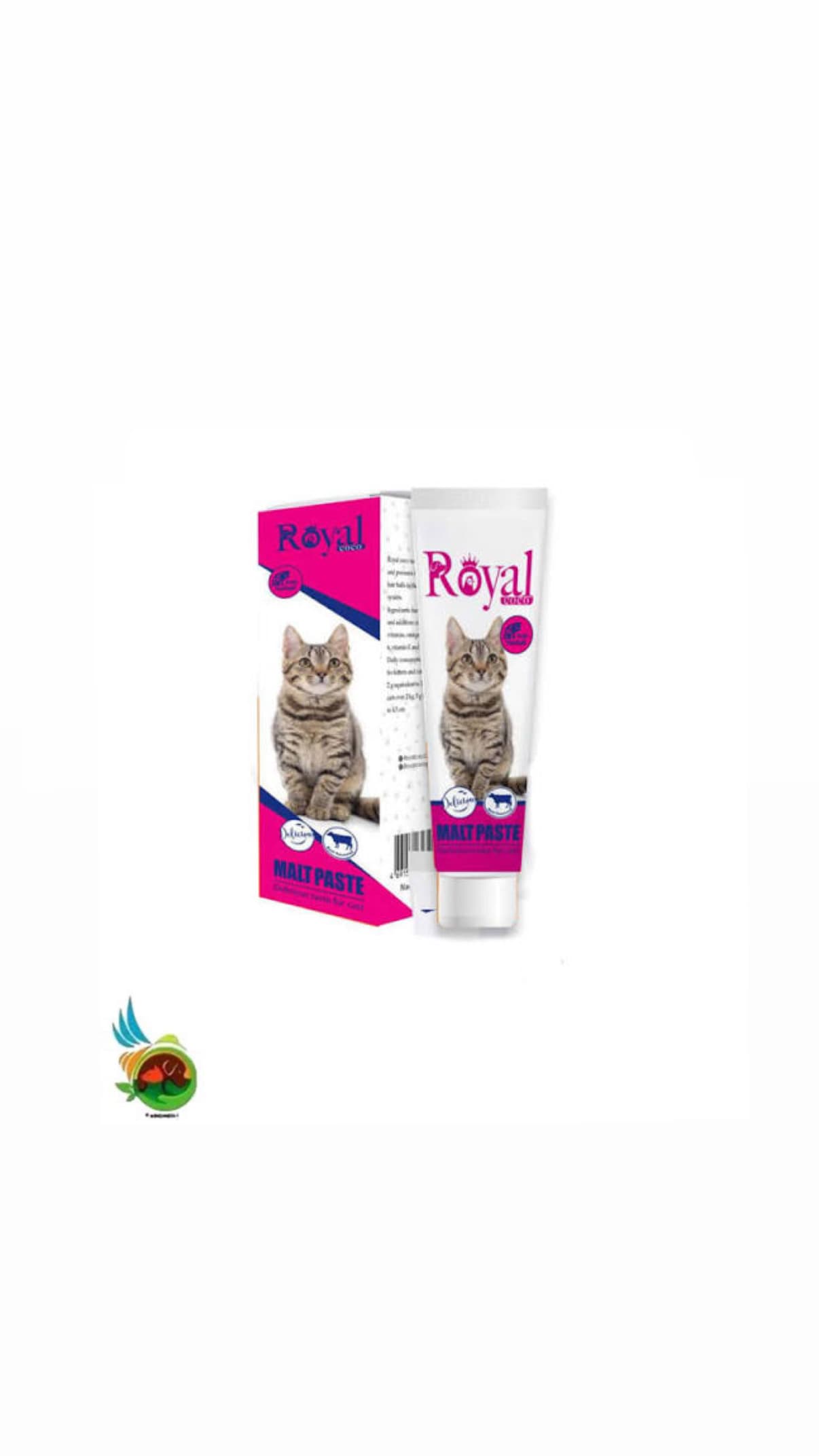 خمیر مالت گربه رویال کوکو طعم گوشت Royal coco malt paste with beef وزن 100 گرم