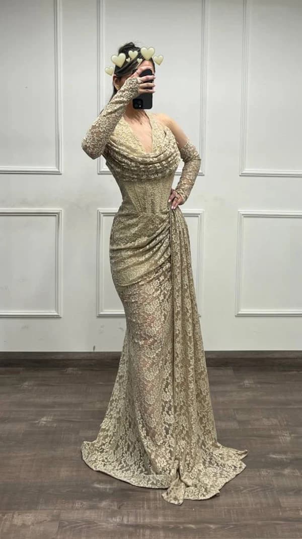 لباس مجلسی زنانه K1527 Kandu