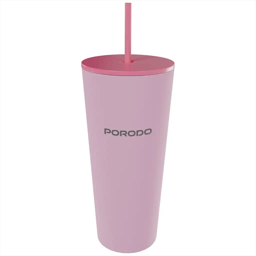 ماگ سفری و تراول ماگ استیل پرودو دوجداره مدل Porodo Lifestyle Stainless Steel Double Wall Tumbler — تصویر ۴