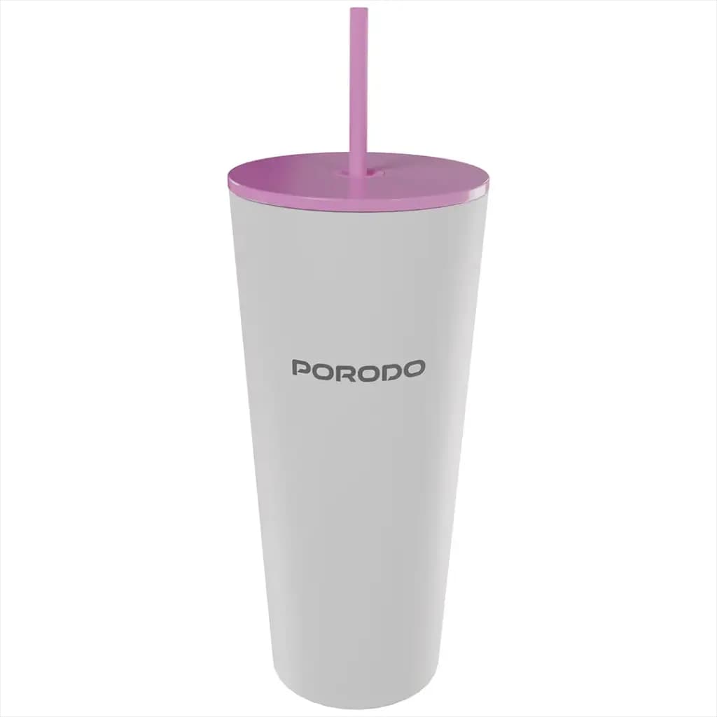 ماگ سفری و تراول ماگ استیل پرودو دوجداره مدل Porodo Lifestyle Stainless Steel Double Wall Tumbler