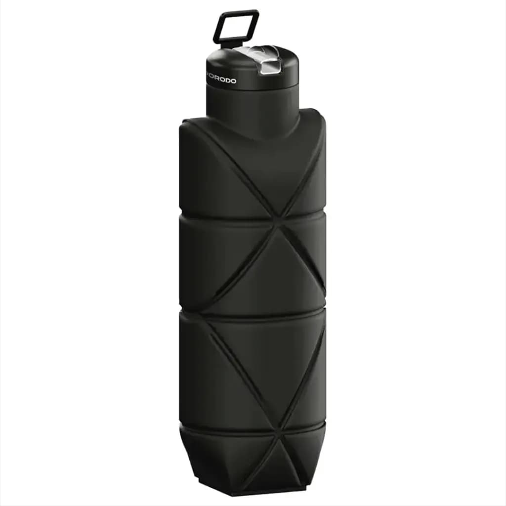 قمقمه تاشو و سیلیکونی پرودو مدل Porodo Lifestyle Fold-Flat Leakproof Silicone Bottle — تصویر ۵