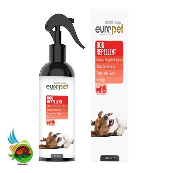 اسپری دورکننده سگ یوروپت Europet Dog Repellent حجم ۲۵۰ میلی لیتر