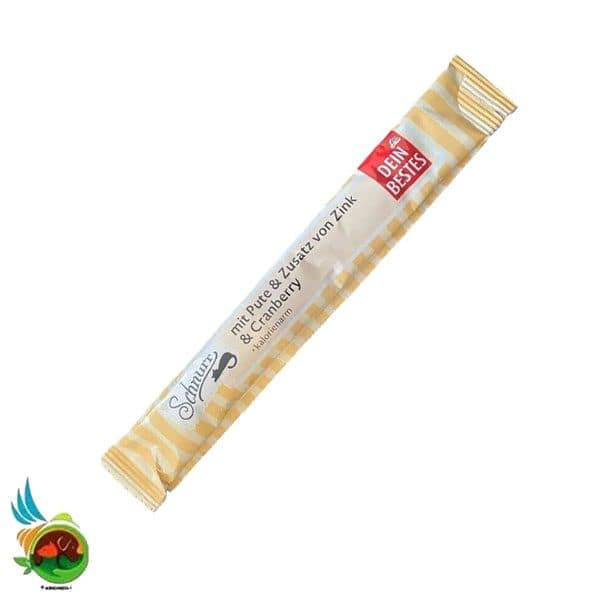 بستنی گربه دین بستس طعم بوقلمون و کرنبری Dein bestes mit pute &amp; cranberry یک عددی