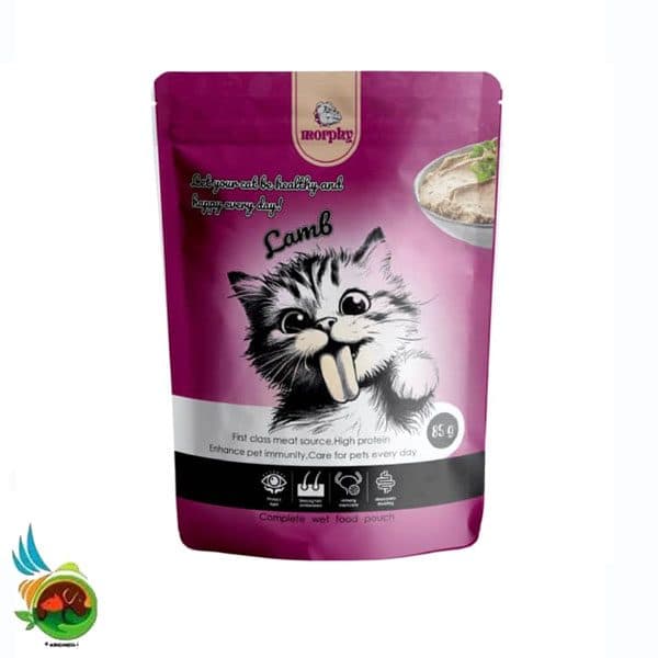 پوچ گربه مورفی طعم بره Murphy with lamb وزن ۸۵ گرم — تصویر ۲
