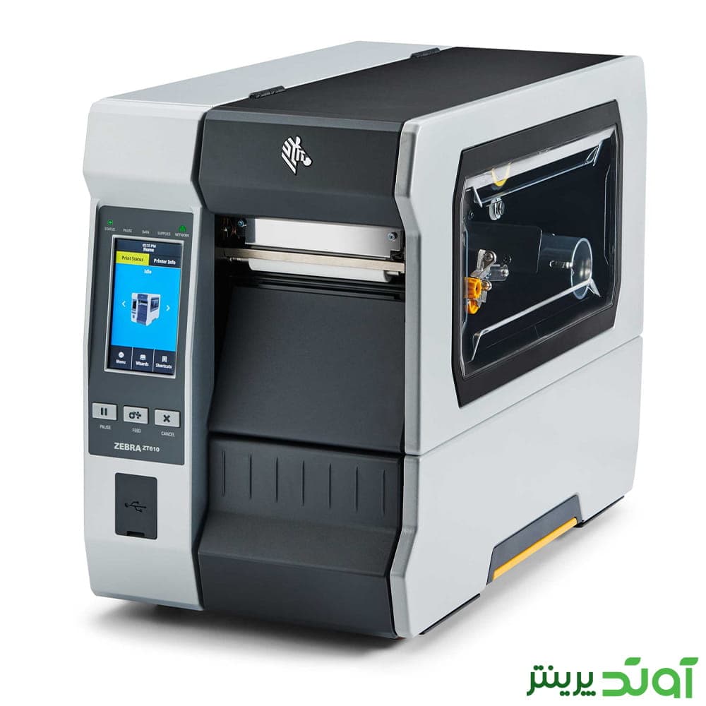 لیبل پرینتر صنعتی زبرا ZT610 300dpi — تصویر ۹