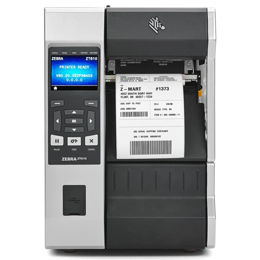 لیبل پرینتر صنعتی زبرا ZT610 300dpi