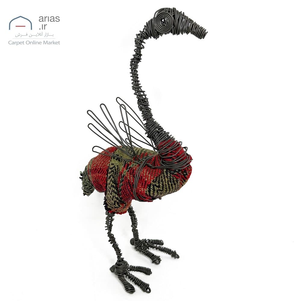 مجسمه مفتولی طرح فلامینگو کد A26167