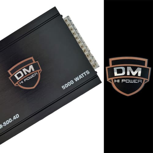 آمپلی فایر 4 کانال دی ام مدل DM-500.4D — تصویر ۲