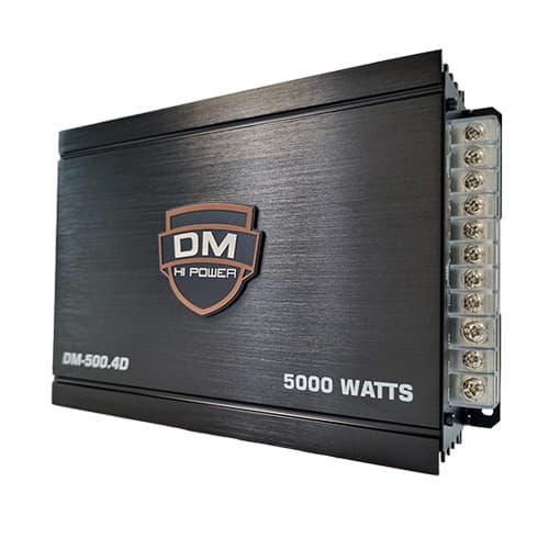 آمپلی فایر 4 کانال دی ام مدل DM-500.4D — تصویر ۳
