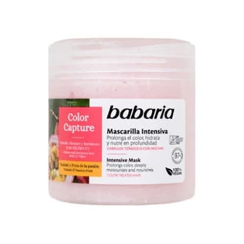 ماسک مو گیاهی مدل color capture تثبیت رنگ مو باباریا 400 میلی لیتر