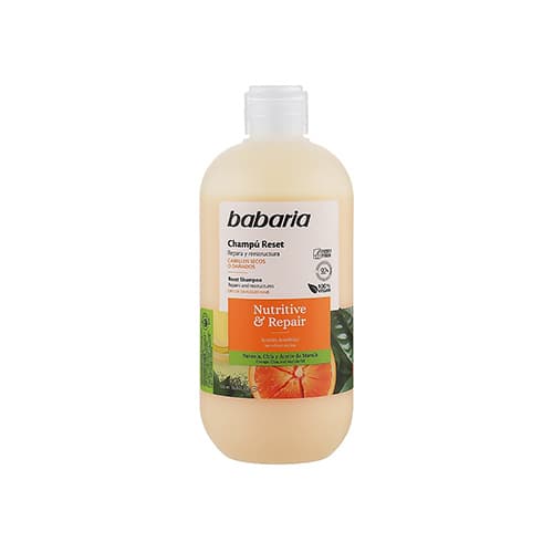 شامپو گیاهی مدل nutritive and repair پرتغال باباریا 500 میلی لیتر — تصویر ۳