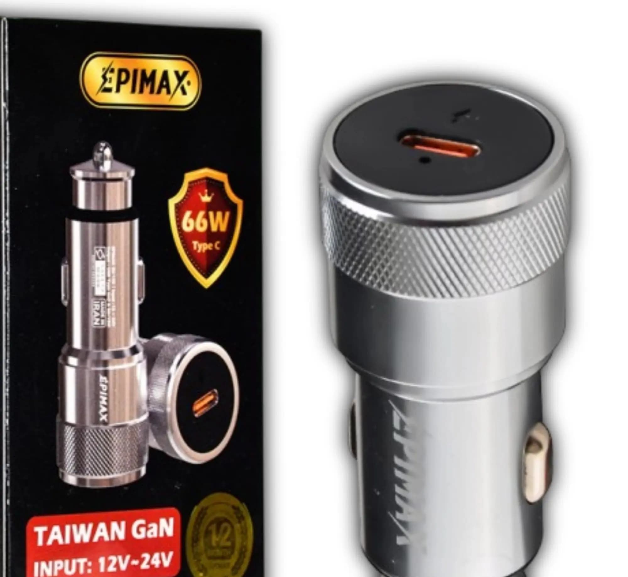 شارژر فندکی اپی مکس مدل EU-154 ظرفیت 66w سوپر فست — تصویر ۵