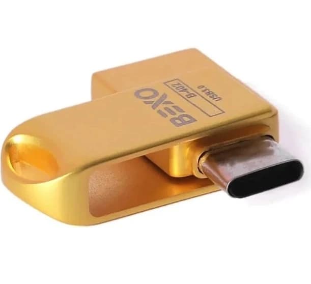 فلش 128 گیگ Bexo B-402 USB3 OTG Type-C — تصویر ۳