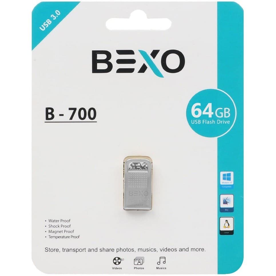 فلش مموری Bexo مدل B-701 USB3.0 ظرفیت 64 گیگ — تصویر ۸