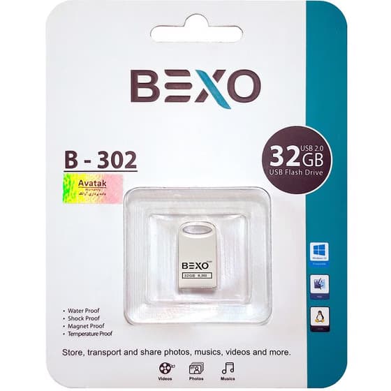 فلش مموری 32 گیگ Bexo مدل B-302