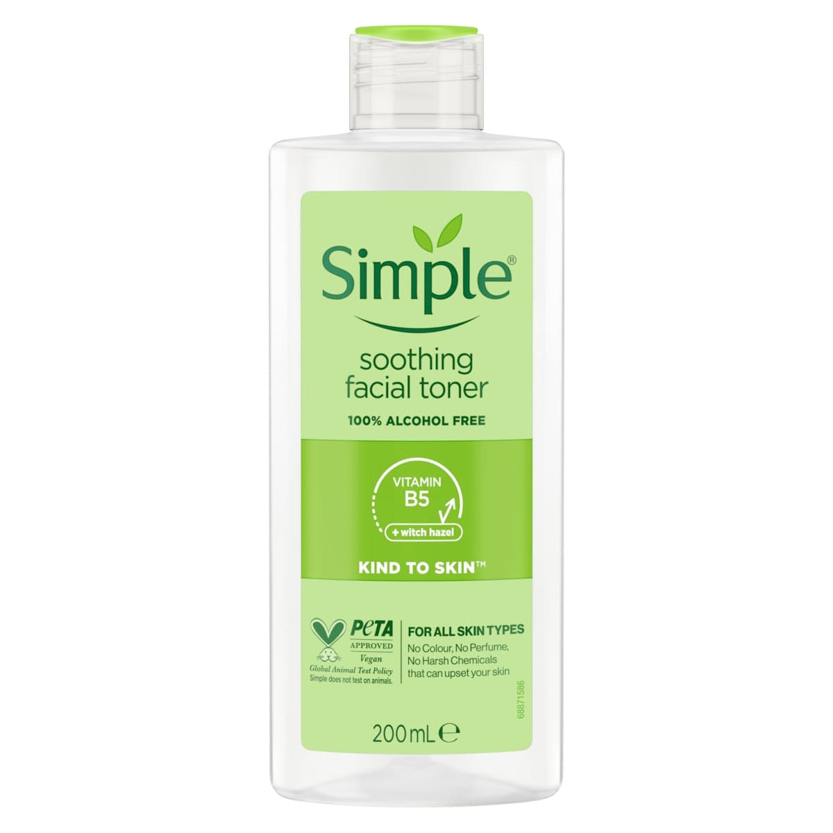 تونر سیمپل مدل Kind to Skin حجم 200 میل