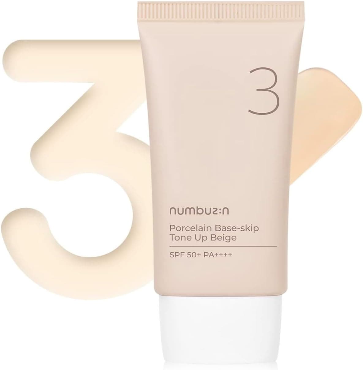 کرم ضد آفتاب رنگی نامبوزین شماره 3 تون آپ Numbuzin — تصویر ۲
