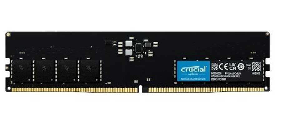 حافظه رم دسکتاپ کروشیال مدل Crucial 32GB DDR5 5600Mhz — تصویر ۲