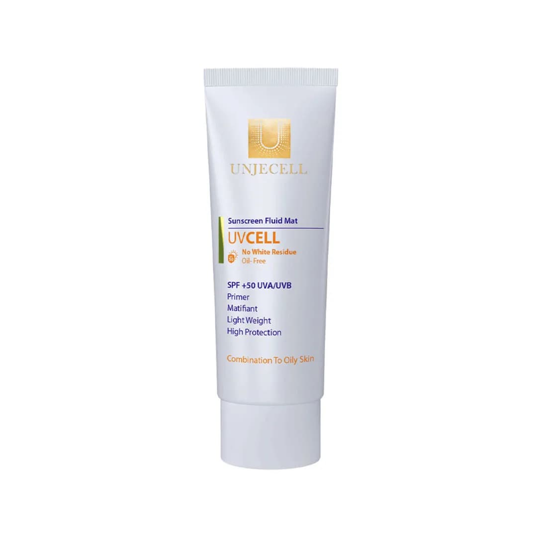 کرم ژل ضد آفتاب بی رنگ پوست چرب SPF+50 آنژسل — تصویر ۳
