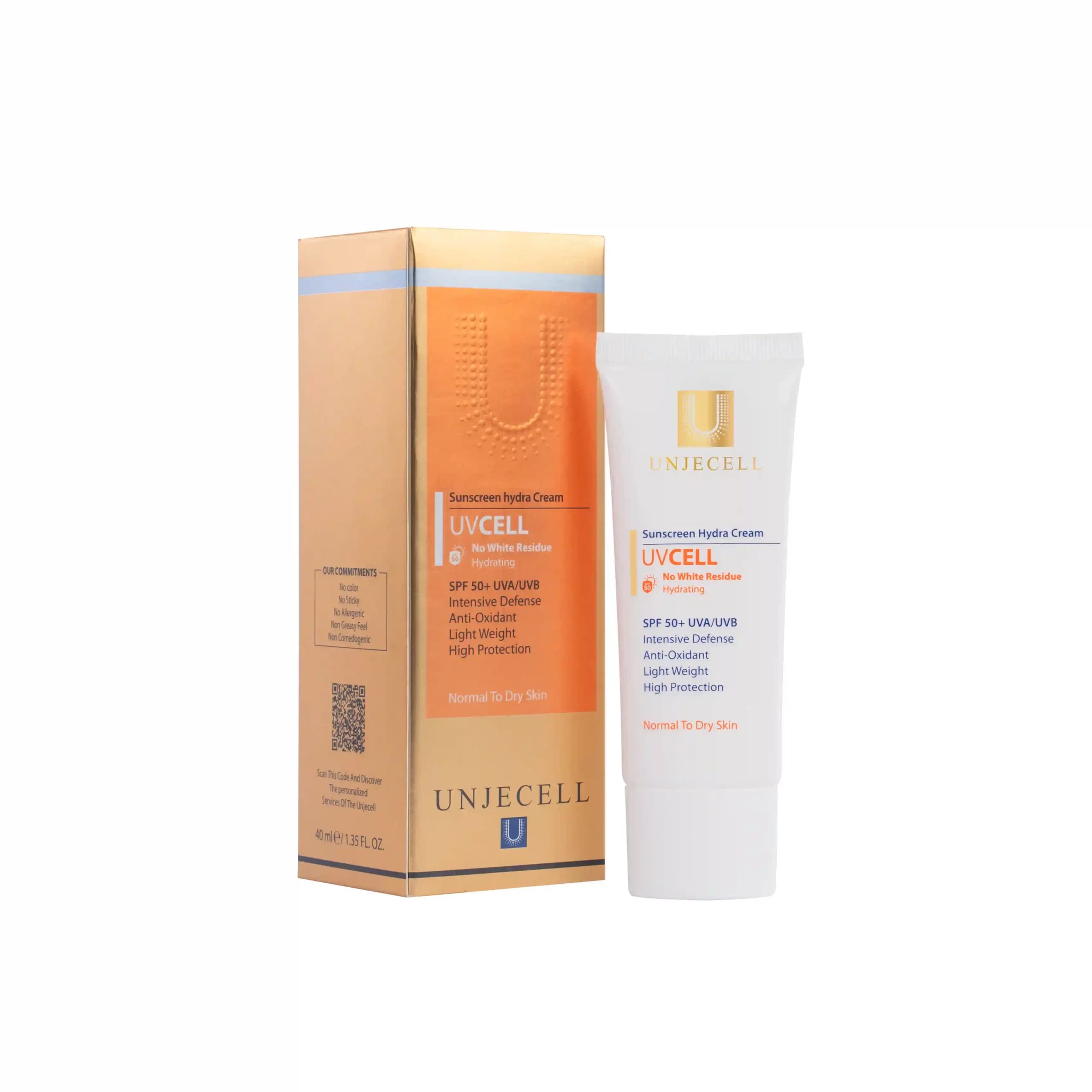کرم ضد آفتاب بی رنگ پوست خشک SPF+50 آنژسل — تصویر ۵