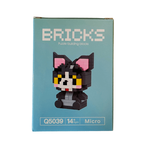 🐱 مینی لگو تام Bricks | ساختنی پیکسلی از انیمیشن تام و جری