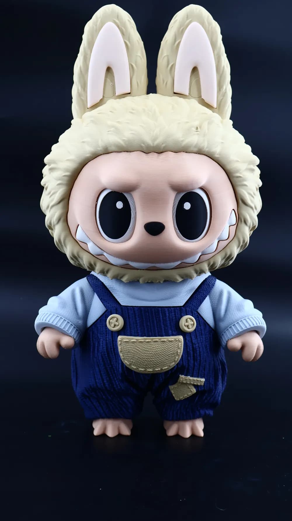 🧸 عروسک لبوبو مدل زیمومو (LBUBU ZIMOMO) | چاپ سه‌بعدی +PLA | رنگ‌آمیزی دستی | ارتفاع ۱۶ سانتی‌متر — تصویر ۷