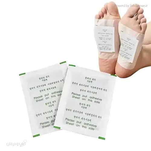 پد سم زدایی کف پا کینوکی Kinoki تعداد 10 عددی — تصویر ۴