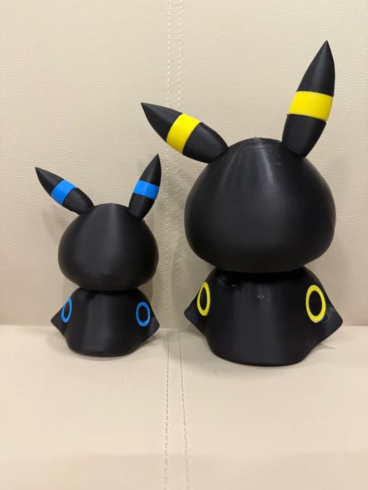 🧸 عروسک لبوبو با لباس Umbreon | چاپ سه‌بعدی +PLA — تصویر ۳