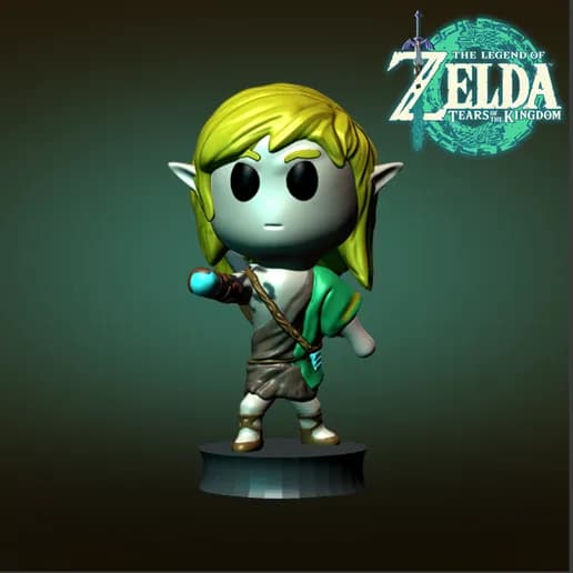 🧝‍♀️ فیگور فانکو پاپ (Funko Pop) زلدا | چاپ سه‌بعدی با +PLA
