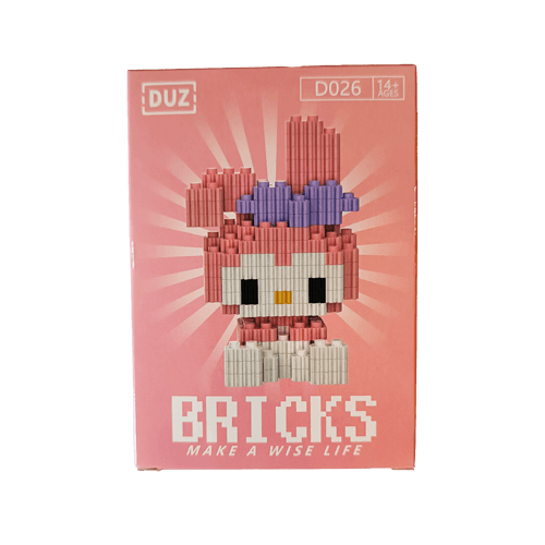 🐰 مینی لگو My Melody Bricks | ساختنی پیکسلی از دنیای کیوت ژاپنی