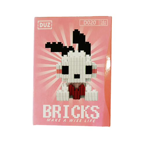 🐾 مینی لگو داگی لاو Bricks | ساختنی پیکسلی با قلب عاشقانه