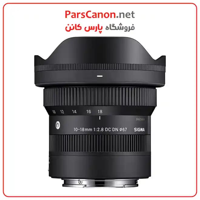 لنز سیگما مانت سونی مدل Sigma 10-18mm f/2.8 DC DN Contemporary Lens (Sony E)