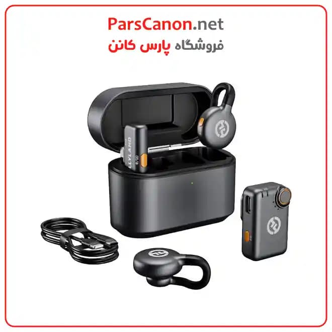 میکروفون هالی لند پک کمبو مدل Hollyland LARK M2S Combo 2-Person Wireless Microphone System