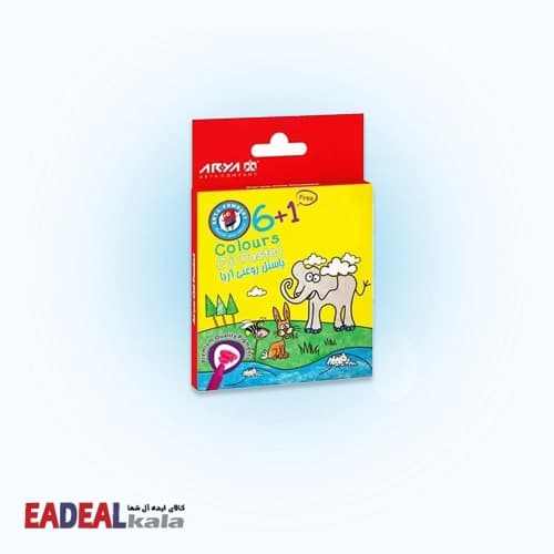 پاستل روغنی 1+6 رنگ آریا — تصویر ۶