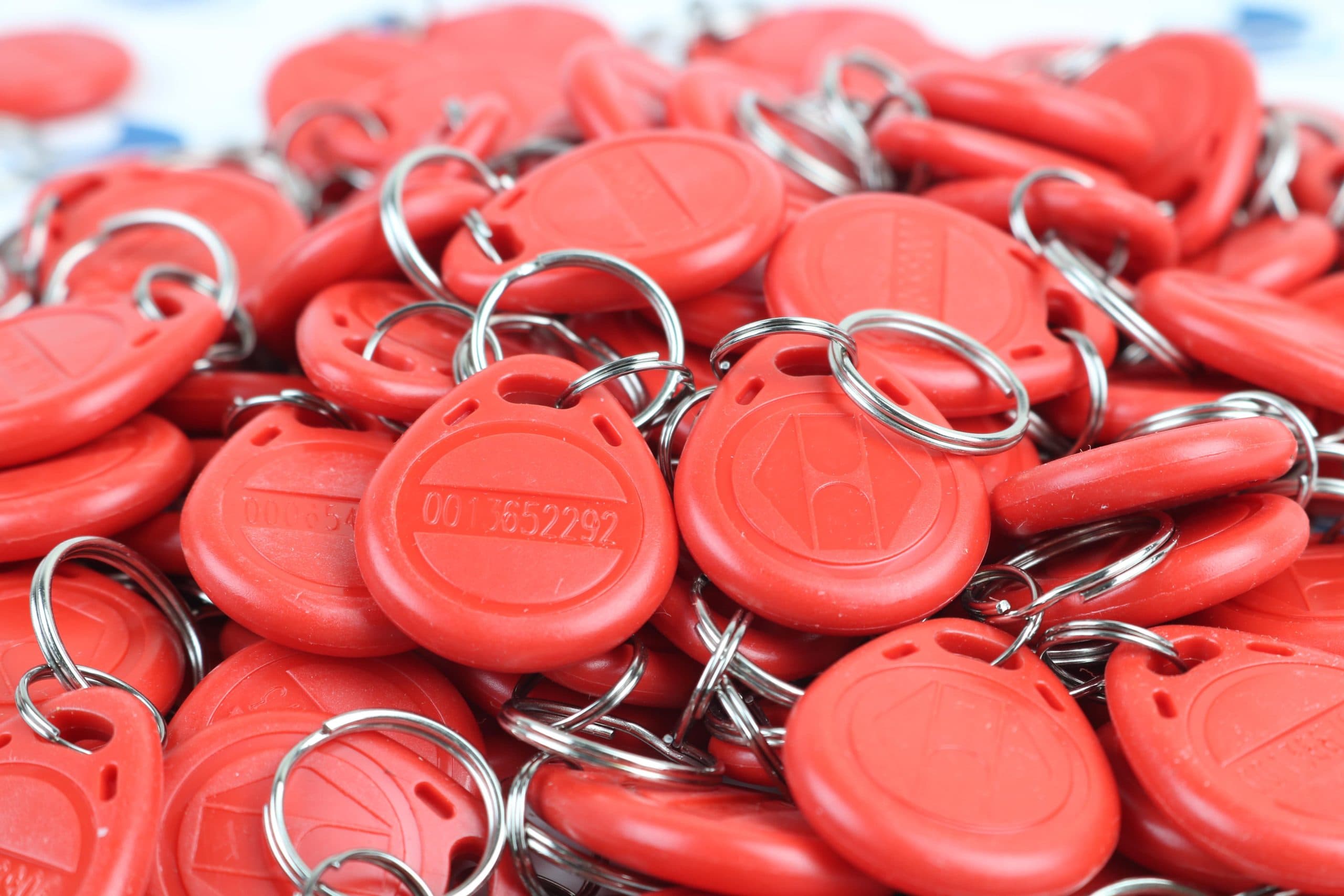تگ جاسوئیچی زرد RFID 125KHZ — تصویر ۷