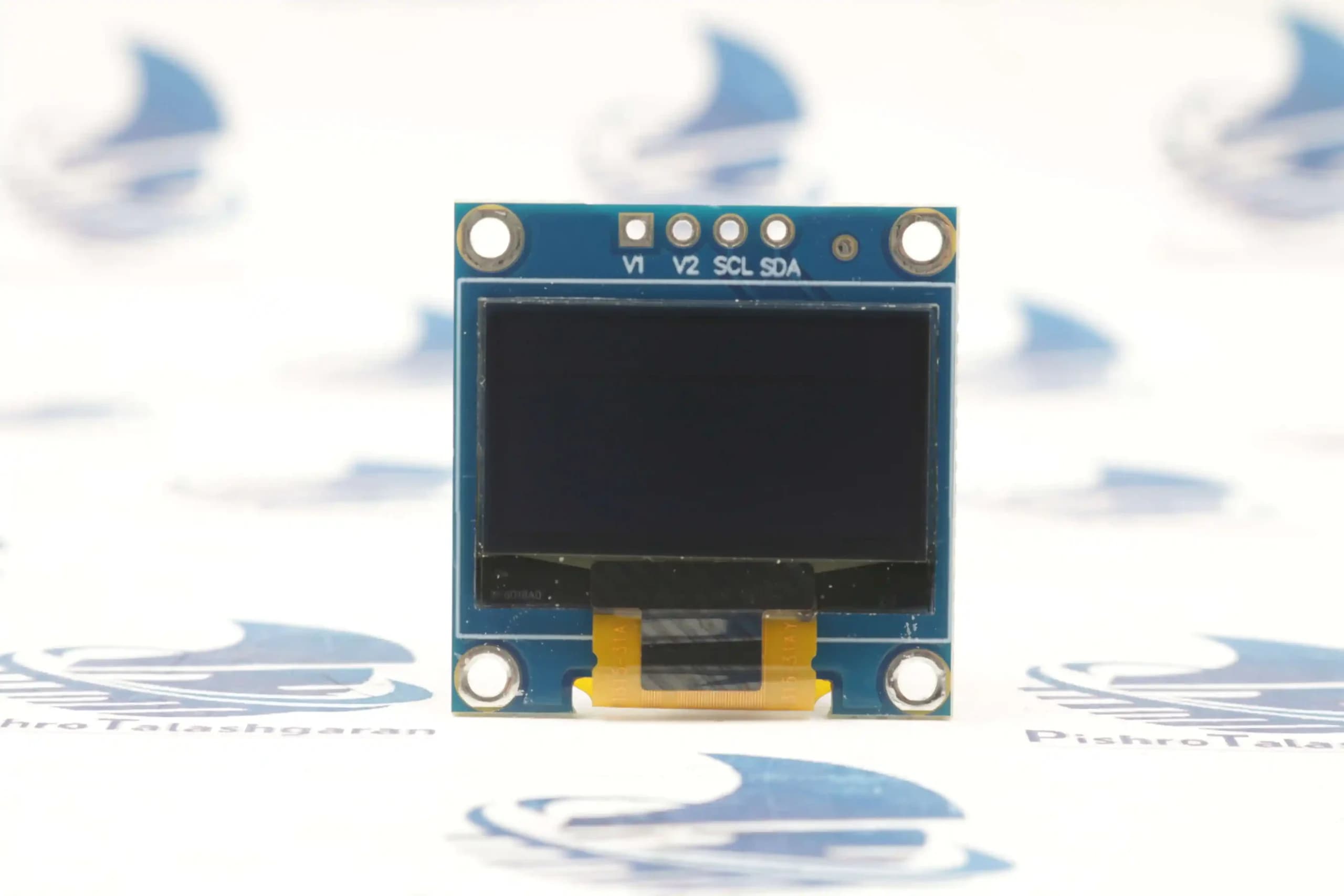 ماژول نمایشگر OLED تک رنگ سفید 1.3 اینچ دارای ارتباط I2C — تصویر ۹