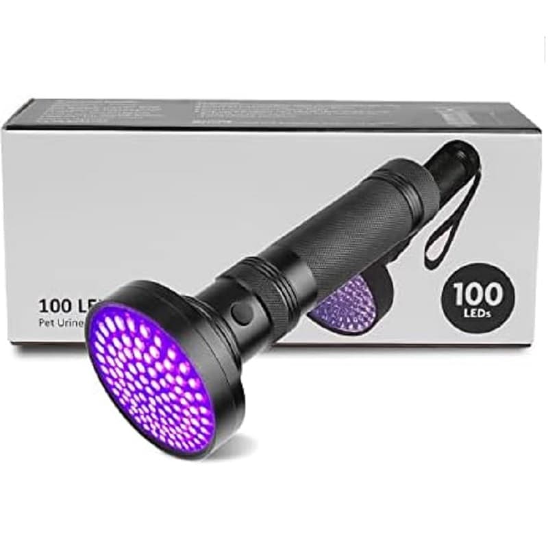 چراغ قوه یو وی (UV) مدل 100LED — تصویر ۵