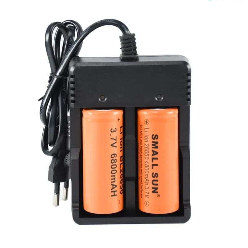 شارژر باتری لیتیومی دو تایی اسمال سان مدل MS-282A