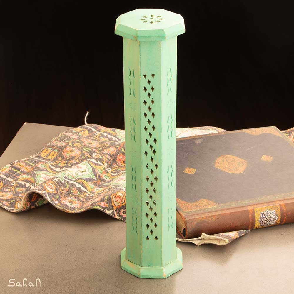 عود سوز چوبی رنگی — تصویر ۲