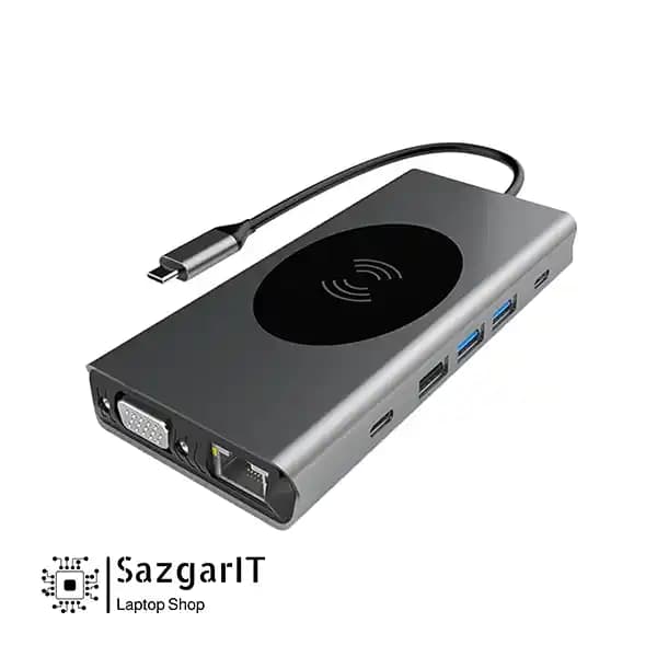 هاب USB-C سیزده کاره 13 in 1 Type-C Hub EXPO — تصویر ۶
