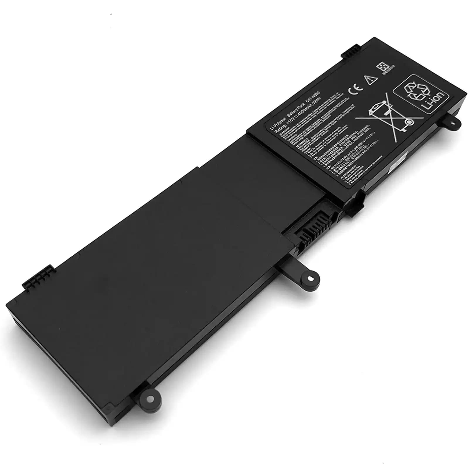 باتری لپ تاپ ایسوس 4سلولی ASUS N550 – A41N550 – 3500mAh