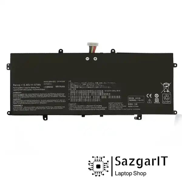 باتری لپ تاپ ایسوس 4 سلولی ASUS Zenbook UX325 – 3200mAh