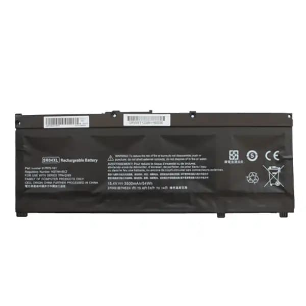 باتری لپ تاپ اچ پی 4سلولی HP Omen – SR04XL – 3500mAh
