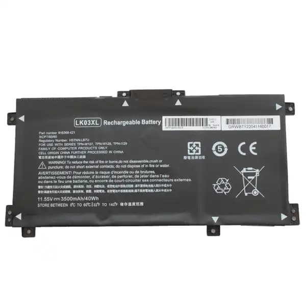 باتری لپ تاپ اچ پی HP Envy X360 15M-BP000 – LK03XL – 3Cell – 3500mAh — تصویر ۲