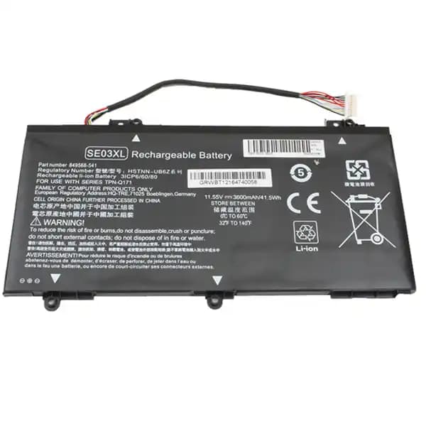 باتری لپ تاپ اچ پی HP Pavilion 14 AL000 – SE03XL – 3Cell – 3600mAh