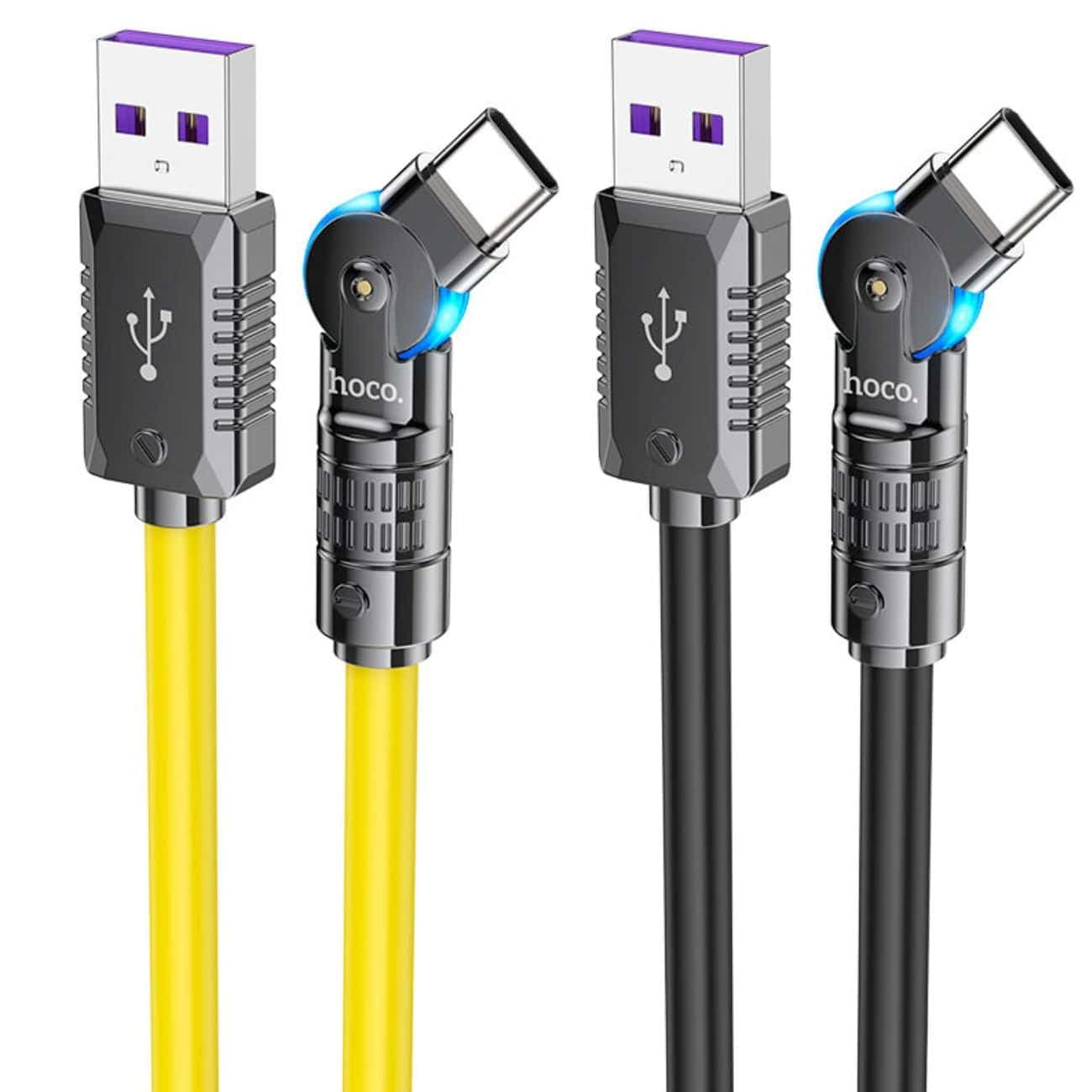 کابل USB به تایپ سی هوکو Hoco مدل U118 توان 100 وات 1.2 متر — تصویر ۱۲