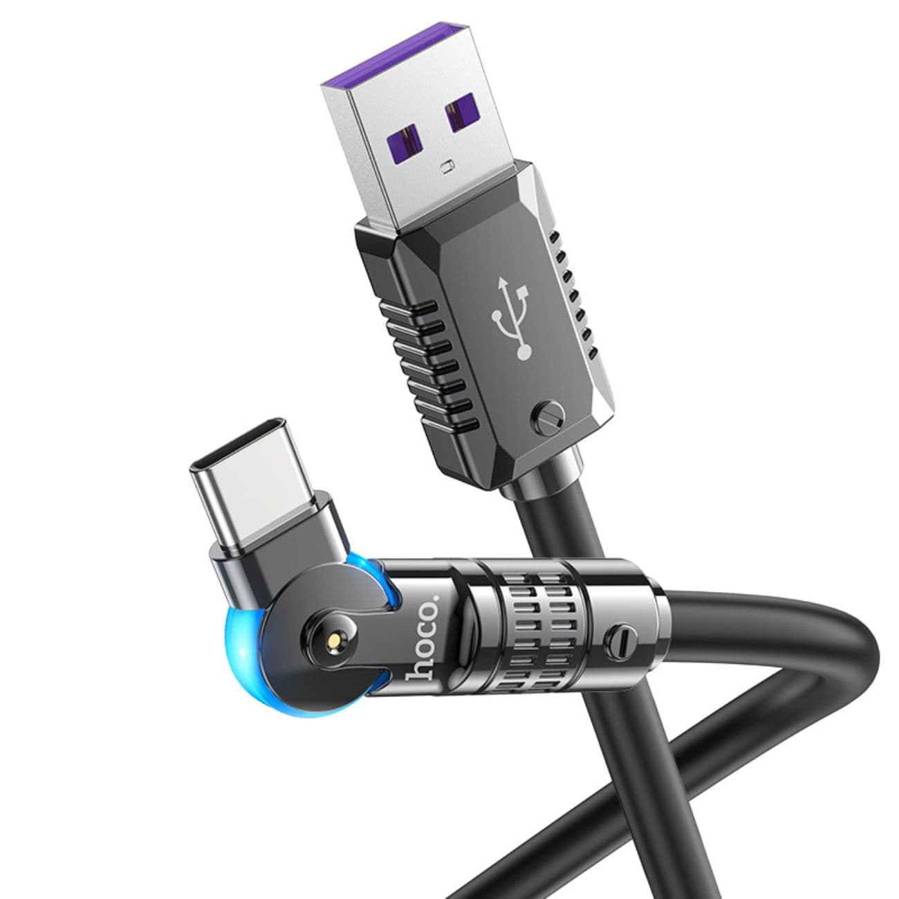 کابل USB به تایپ سی هوکو Hoco مدل U118 توان 100 وات 1.2 متر — تصویر ۶